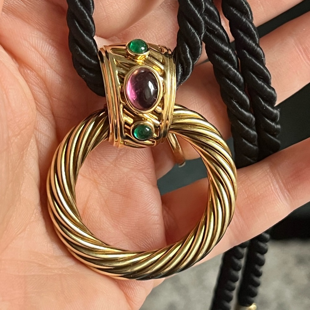 14k gold David Yurman earrings - Picture 3 of 17